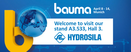 The group of companies "Hydrosila" will take a part in the international exhibition - BAUMA Munich 2019