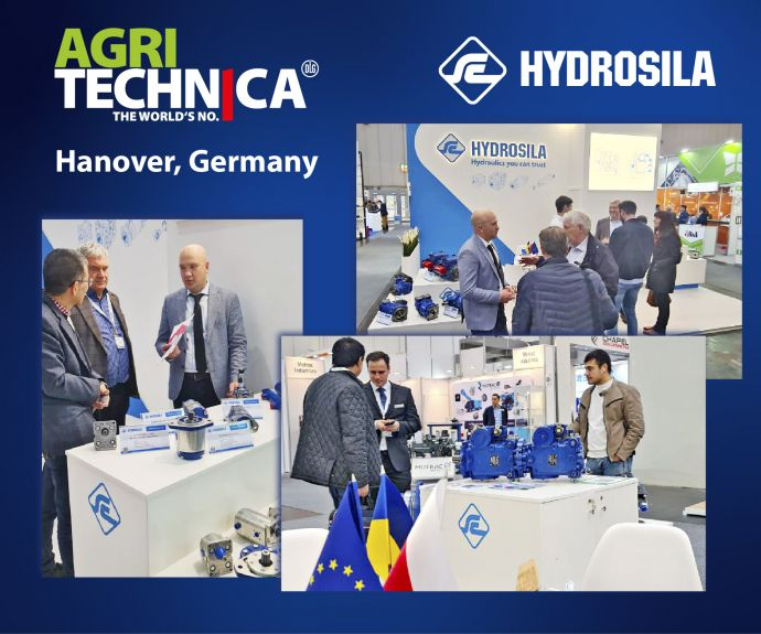 Hydrosila  взяла участь у найбільшій у світі виставці сільськогосподарської техніки - AGRITECHNICA-2023